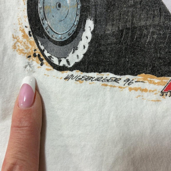 Vintage 90s Pennzoil Racing shirts Lot of 2 Front & Back Graphics Midget racing - Picture 4 of 16